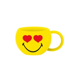 zak! Espresso-Tasse Smiley-Liebe 100ml, Porzellan, Mehrfarbig, 8 x 8 x 5 cm