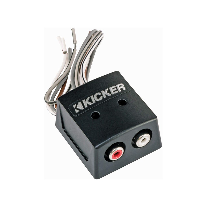 KICKER 46KISLOC K-Series Interconnect, Speaker to RCA W/Line-Out Converter