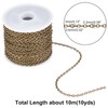 PH PandaHall 32.8ft Cross Chains Cable Chains for Cross Bracelet