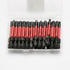 TMAX 25pc H9/64 Inch Black Impact Torsion Screwdriver Insert Bit
