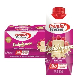 Premier Protein 30g High Protein Shake, Indulgence White 11 fl. oz., 15 pk.