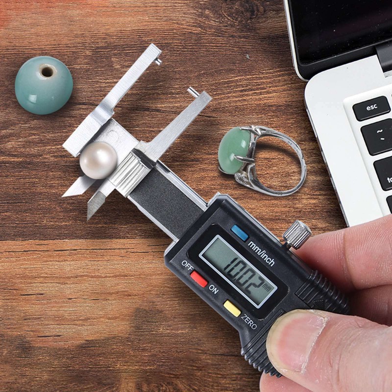 Electronic Digital Caliper, 1.5V Stainless Steel Micro Electronic Digital Display