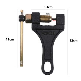 Chain Separator Rivet Tool Cutter Link Remover Chain Tool Heavy Duty Chain Splitter for Motorcycle ATV Bike Scooter Bicycle Tractor