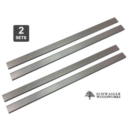Delta 12" inch Planer Blades Knives for Delta 22-540 planer, replaces 22-547, 2 Sets
