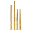 Mayhew Tools 61363 X-Long Brass Punch Set, 4-piece, multi, one