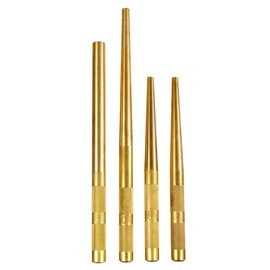Mayhew Tools 61363 X-Long Brass Punch Set, 4-piece, multi, one size