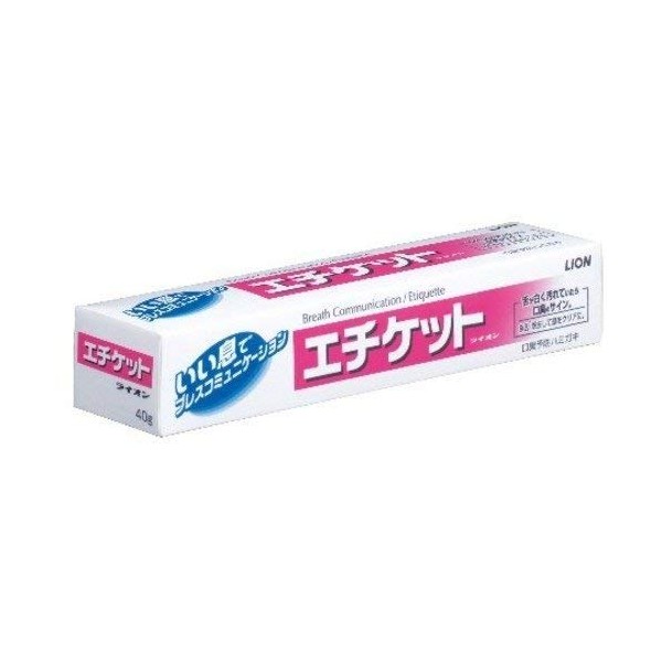 Lion Etiquette Toothpaste, 1.4 oz (40 g) x 4 Packs
