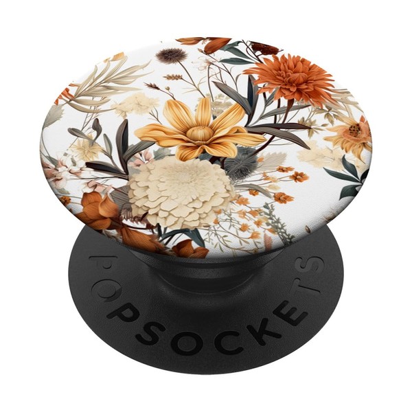 Floral Wild Flower Boho Garden PopSockets Adhesive PopGrip