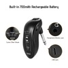 2.4G Wireless Guitar System Transmitter Receiver Built-in Rechargeable Battery 15-20m