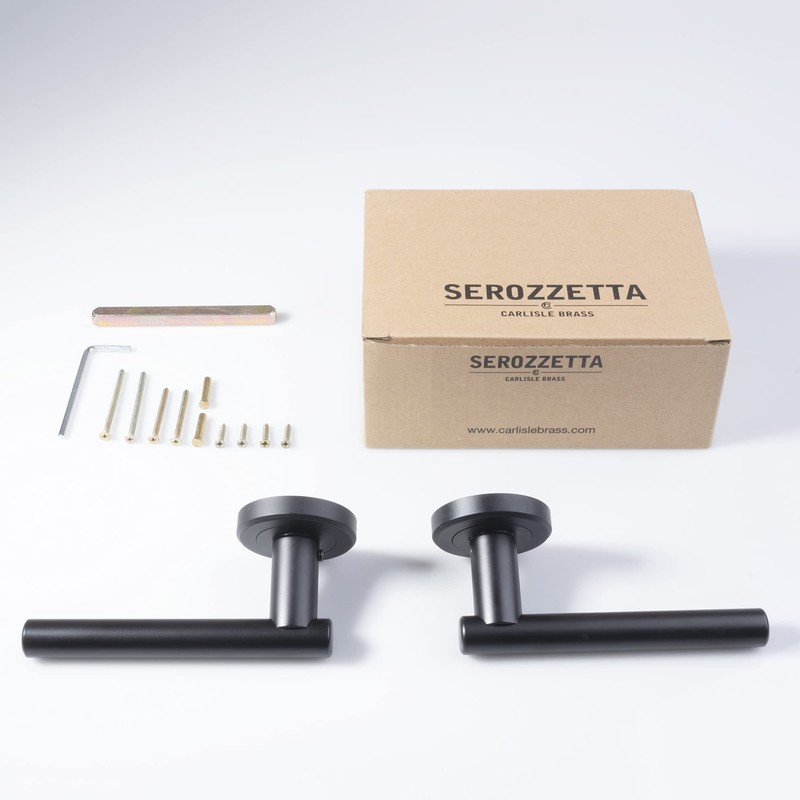 Carlisle ZIN3121MB Serozzetta Philidelphia Lever on Round Rose Brass Matt