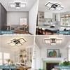 EIDISUNY Modern LED Ceiling Light, Square LED Flush Mount Ceiling