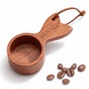 Walnut Coffee Scoop 9g Capacity Nature Wooden Measuring Spoon