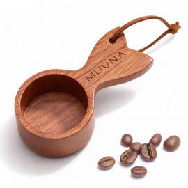 Walnut Coffee Scoop 9g Capacity Nature Wooden Measuring Spoon