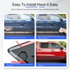 CZmenghe Door Molding Trim Compatible with 2019-2025 Chevy Silverado GMC