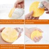 50 Pzs Esponja Facial Comprimida Para Limpieza Y Exfoliación