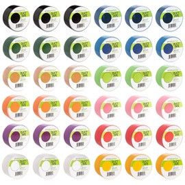 Simply Genius 36 Pack Heavy Duty Duct Tapes - 1.8 inches x 10 Yards, Colorful Duct Tapes for Craft Supplies, DIY, and Home Improvement (Assorted Colors)