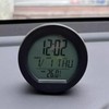Timloon Car Dashboard Clock with Automatic Backlight at Night, Fahrenheit