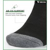 KEECOW Performance Comfort No Show Ankle Cushion Socks For Men