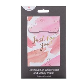 UK Greetings Multipack of 6 Money Wallets for Him/Her/Friend - Bright Paint Design, 159mm x 105mm