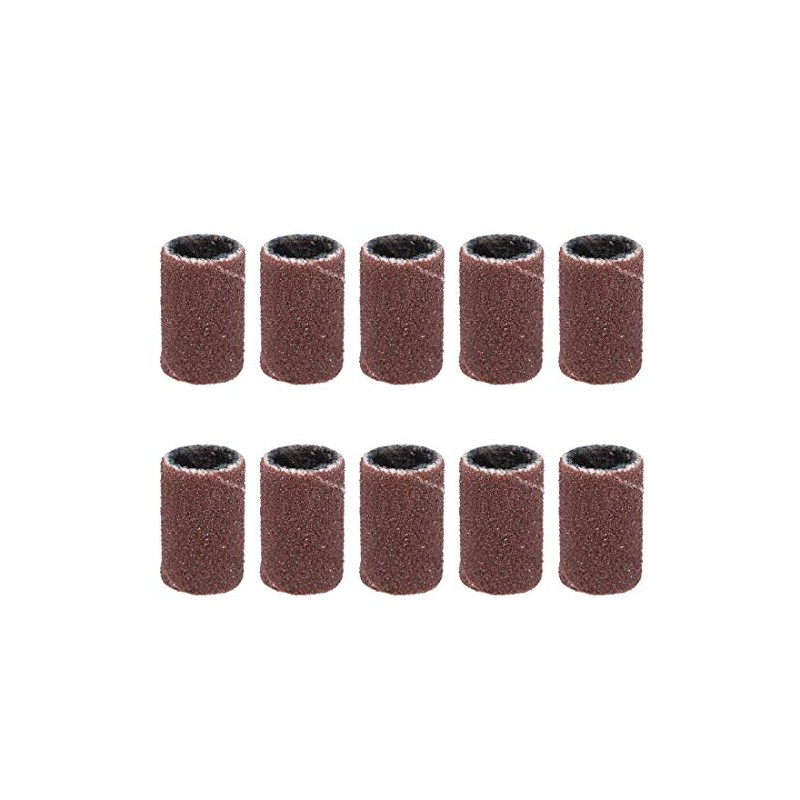 uxcell 1/4 Inch x 1/2 Inch Sanding Sleeves 180 Grits