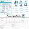 100 Einweghandschuhe Nitrilhandschuhe puderfrei, latexfrei, einmalhandschuhe handschuhe einweg handschuhe nitril