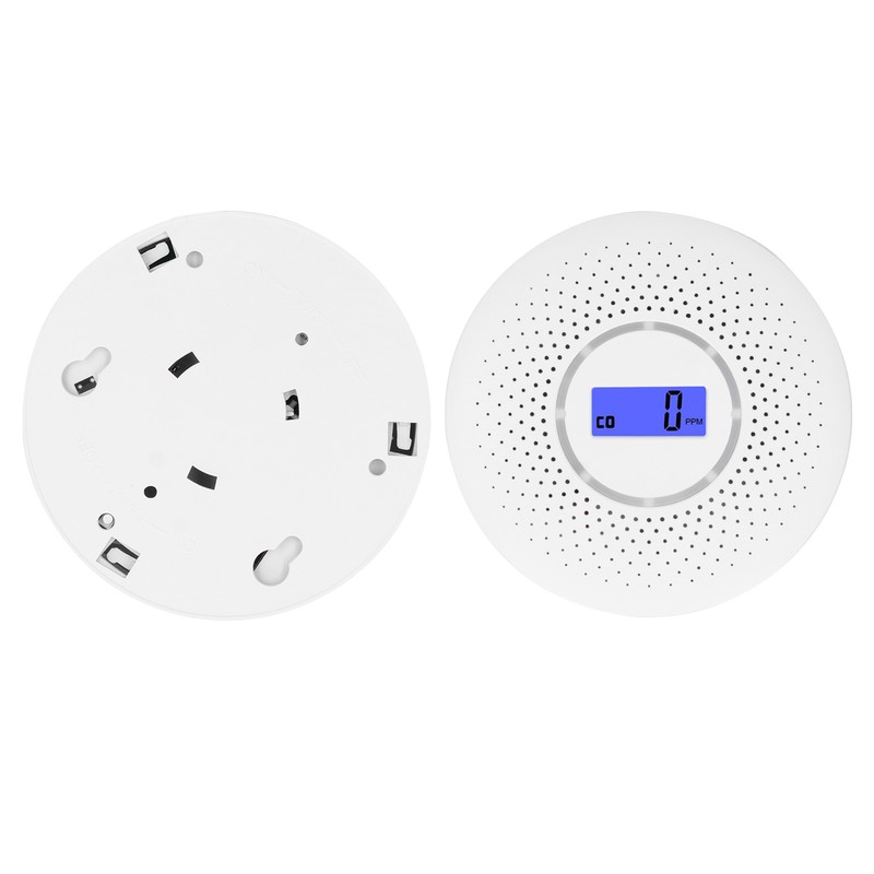 Home Automatic Carbon Monoxide Detector CO Alarm Detector with LCD