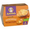 Annie's Real Aged Cheddar Microwave Mac and Cheese with Organic