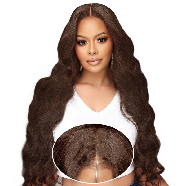 26 Inch Wear And Go Glueless Wigs Human Hair Pre