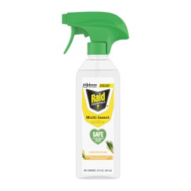 Raid Essentials Multi-Insect Killer Spray Bottle, Child & Pet Safe, for Indoor Use, 12 oz