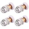 Atoplee 4pcs 23mm Wheel Diameter Shower Sliding Door Roller Runner
