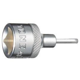 Tone Hexagon Socket HP4H-03 Drive Angle 1/2 inch (12.7 mm) Double Side Width 0.1 inch (3 mm)