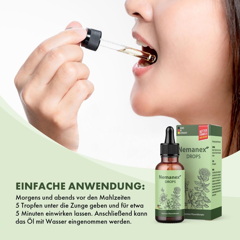 NEMANEX With high-quality ingredients, support for the body, 30 ml