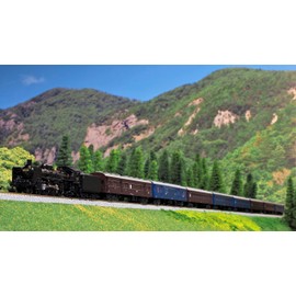 KATO 10-034 N Gauge Old Model Passenger Car Set of 4 (Brown) Train Model Passenger Car