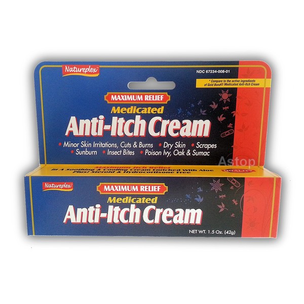 Maximum Relief Medicated Anti-Itch Cream