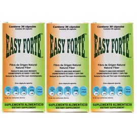 EASY FIGURE FORTE FIBRA DE ORIGEN NATURAL 30 CAPS 3 PACK