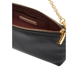 Coccinelle Aura Shoulder Bag 22 cm Black, black