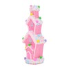 Christmas Concepts® 26cm (10") Pink Glitter Whoville Decorated Candy House