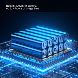 Jet Dry Blower, Powerful Speed of 130000 RPM Motor Turbo Electric Air Duster Energy Efficient and Portable Alternative to Compressed Air, with Charging Cable (-2214240064511)