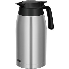 Thermos TTB-2000 SBK Stainless Pot, 67.6 oz (2 L), Stainless Black