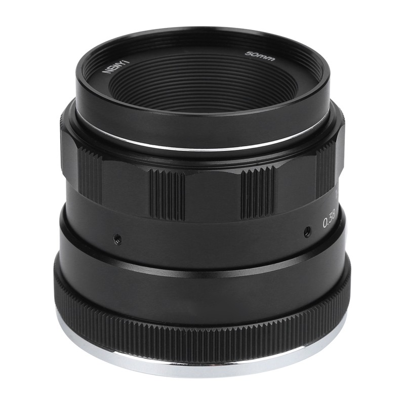 NEWYI 50mm F1.8 M4/3 Mount Large Aperture Portrait Manual Lens