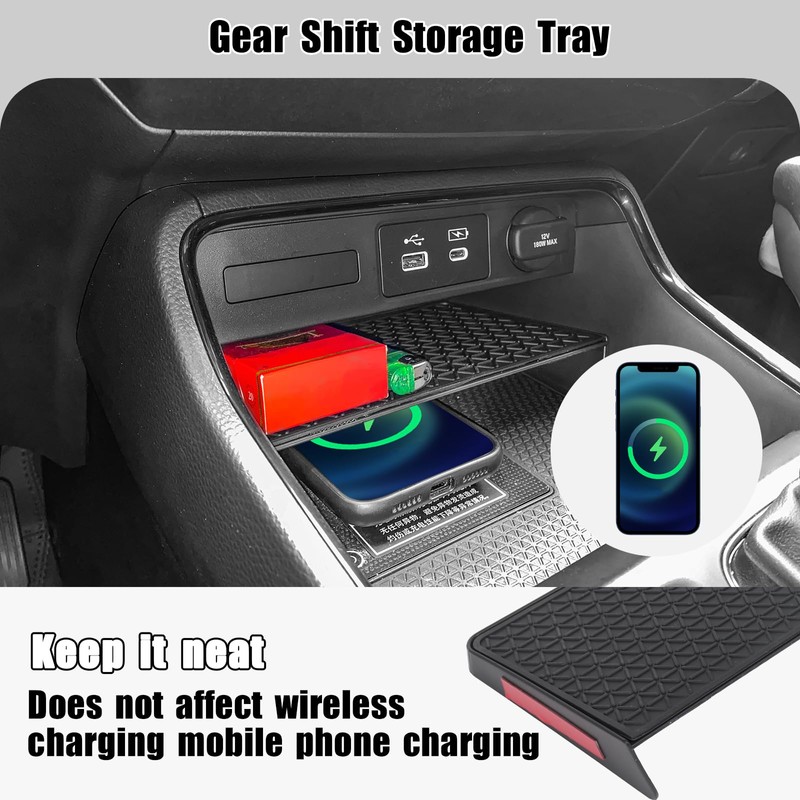 Neepiar 3PCS Center Console Organizer Compatible with 2023 2024 Honda