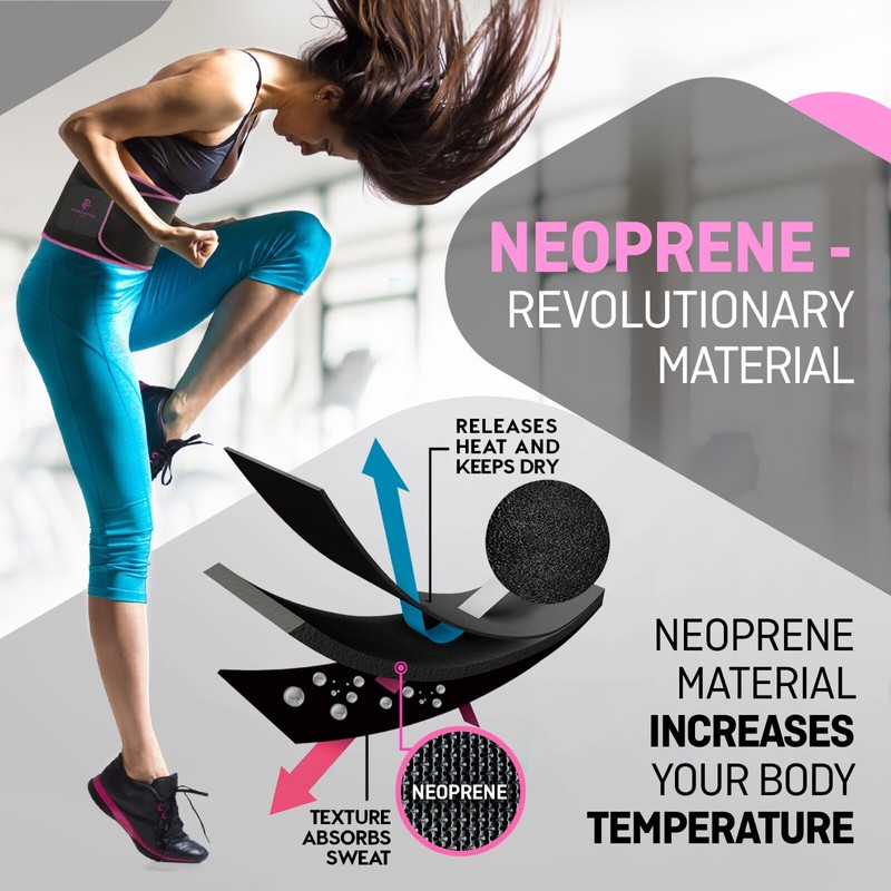 Perfotek Waist Trainer for Women & Men Lower Belly Support