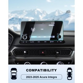 For 2025 Acura Integra Screen Protector -2023 2024 2025 Integra (Base/A-Spec) 9H Tempered Glass 7 Inch Navigation Touchscreen Anti-Scratch Reduce Fingerprints High Sensitivity 2025 Integra Accessories