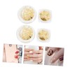 Healeved 3D Christmas Nail Sequins Manicure Glitter Flakes 4 Sets
