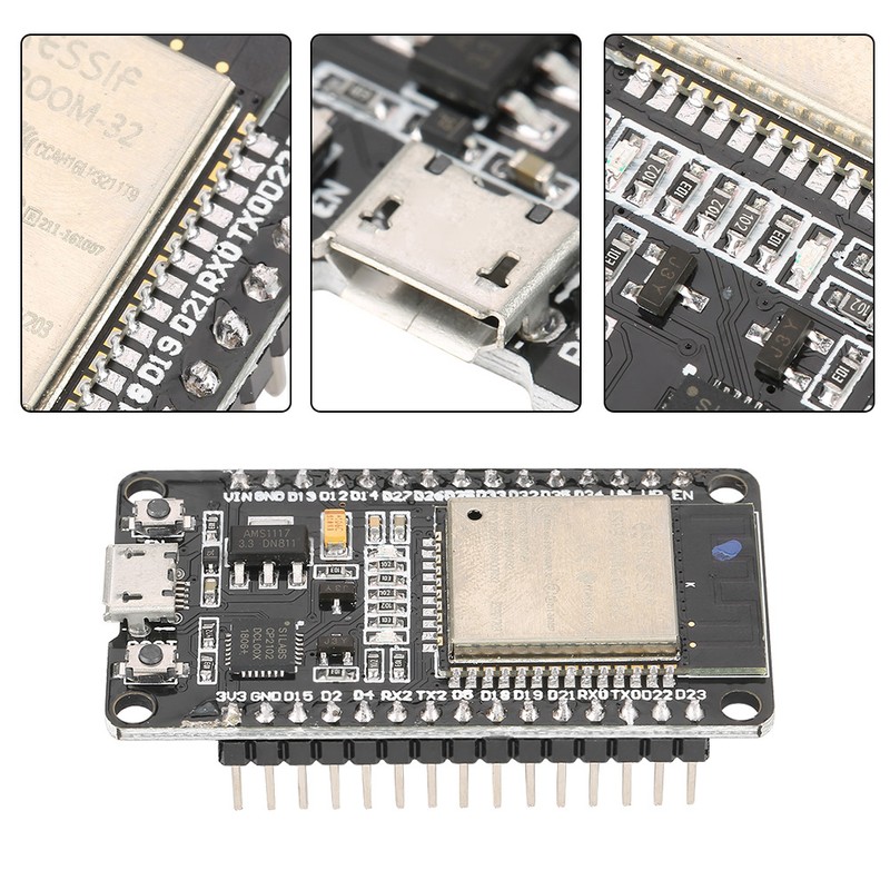 ESP32 Development Board Wireless WiFi+Bluetooth Dual Core Module for IOT
