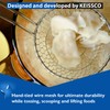 Hicook Stainless Steel Kitchen Spider Strainer Skimmer Ladle Food Dumpling