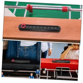 Milisten Pack of 4 Football Goal Scorer Small Score Counter Score Markers Score Counter Small Score Marker Score Unit Score Counter for Table Football