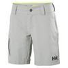 Helly Hansen Womens Quick-Dry Cargo Shorts, 30, Grey Fog