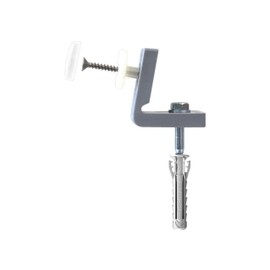 fischer 4245 WB 5 NH Hidden Attachment for Water and Bidet with Side Sanitary Systems with Hole Diameter 10 Item 04245 Grey