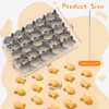Gold Fish Cracker Cutter, 25 Cavity Fish Cookie Cutter